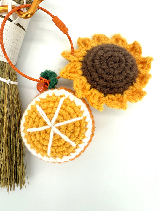 Sablette Crochet Orange