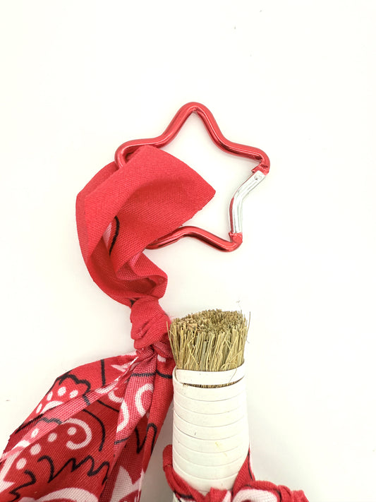 Sablette Crochet Rouge Cerise