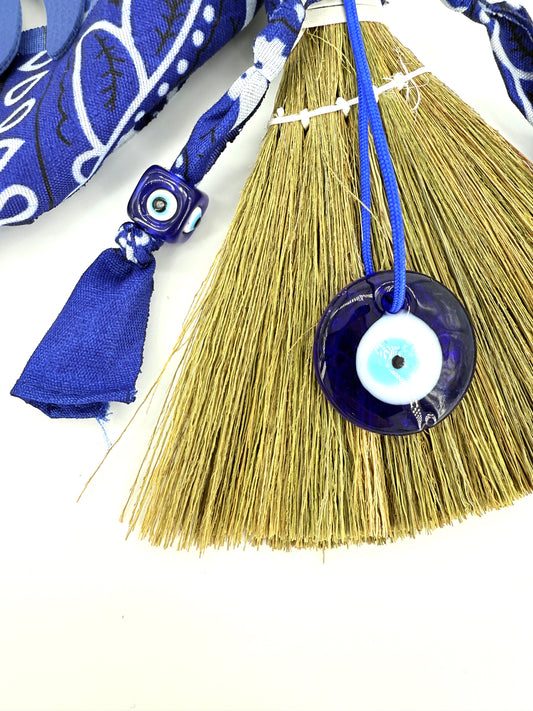 Sablette Bandana Palmier Bleu